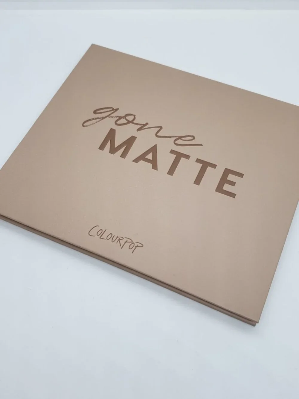 ColourPop GONE MATTE Eyeshadow Palette Full Size 30 Neutrals Nudes Matte Taupes